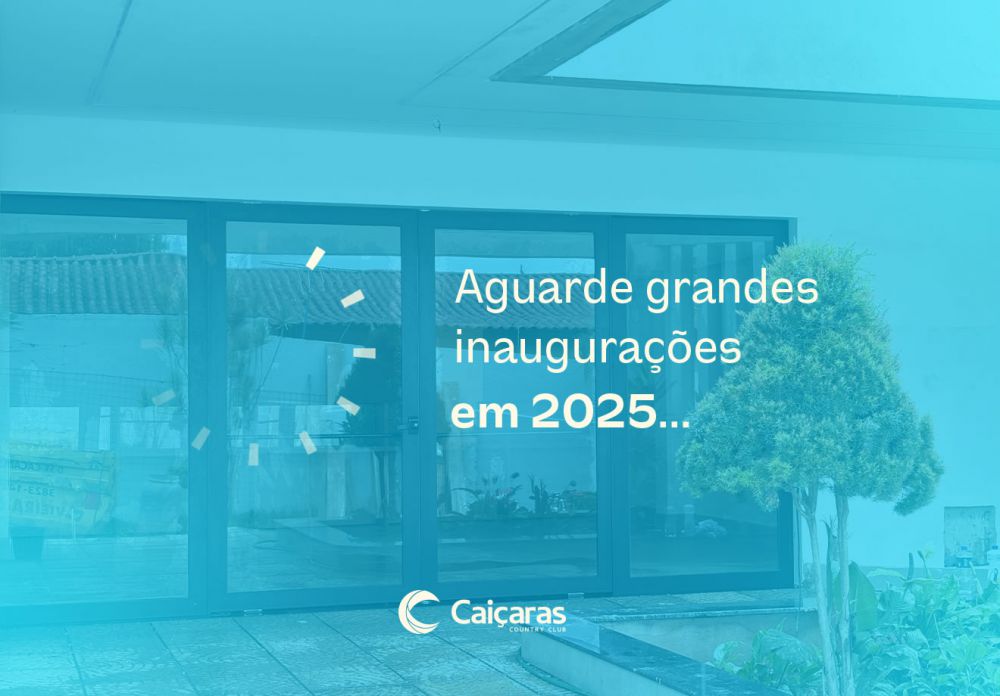 Por dentro das melhorias do Caiçaras Country Club