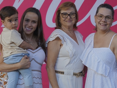 O Dia das Mães foi celebrado em família no Caiçaras, como esta data merece