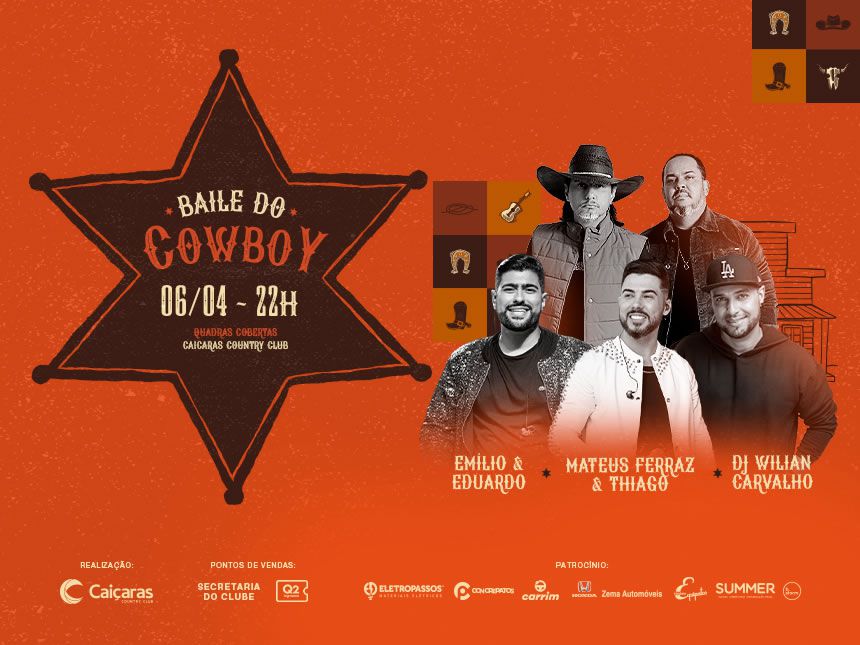 Vem aí: Baile do Cowboy 2024