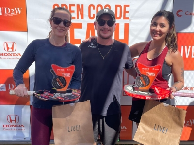 Open CCC de Beach Tennis movimenta as quadras de areia do Caiçaras em quatro dias de disputa.