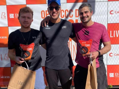 Open CCC de Beach Tennis movimenta as quadras de areia do Caiçaras em quatro dias de disputa.