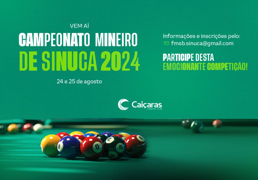 Campeonato Mineiro de Sinuca 2024